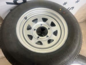 2026 ST205/75R15 5X5.5 8 PLY WHEEL/TIRE