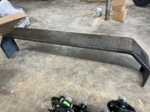 2026 9 X 72 DIAMOND PLATE TANDEM FENDER