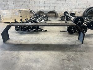 2026 9 X 72 DIAMOND PLATE TANDEM FENDER