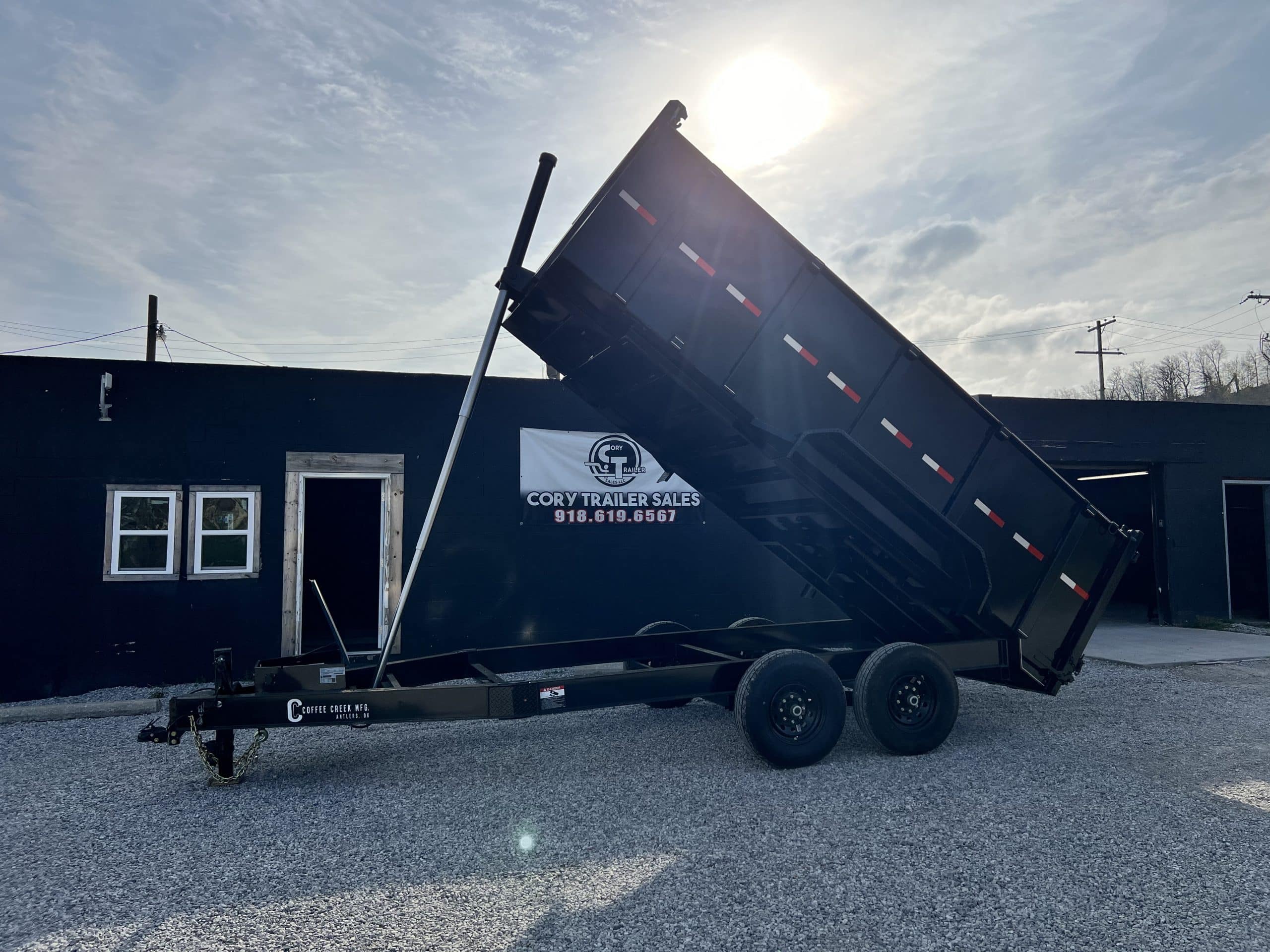 2026 83 x 16ft x 4ft 14K DUMP TRAILER W TARP & RAMPS