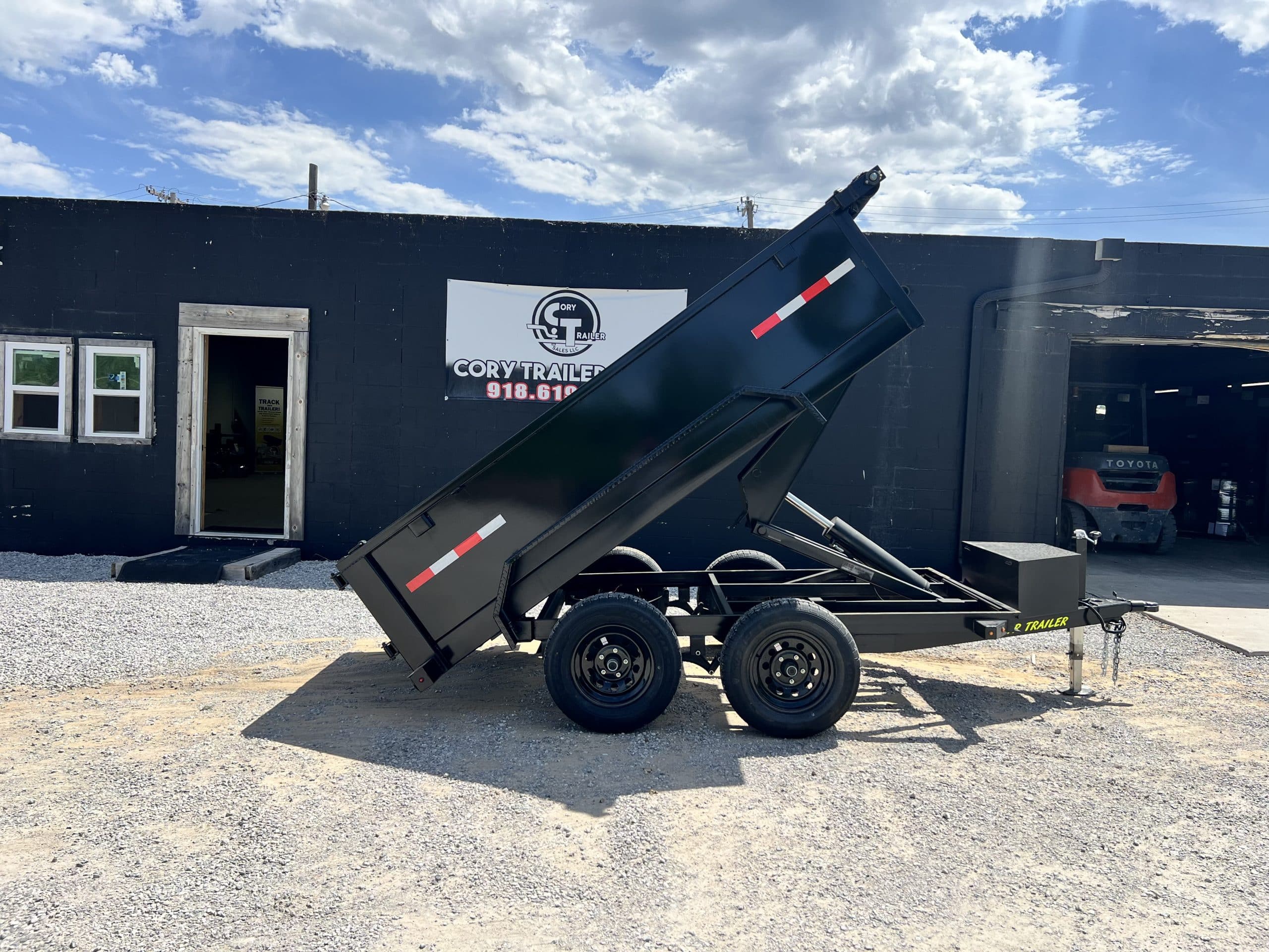 2026 B/R 5FT X 10FT X 2FT 7K Dump Trailer