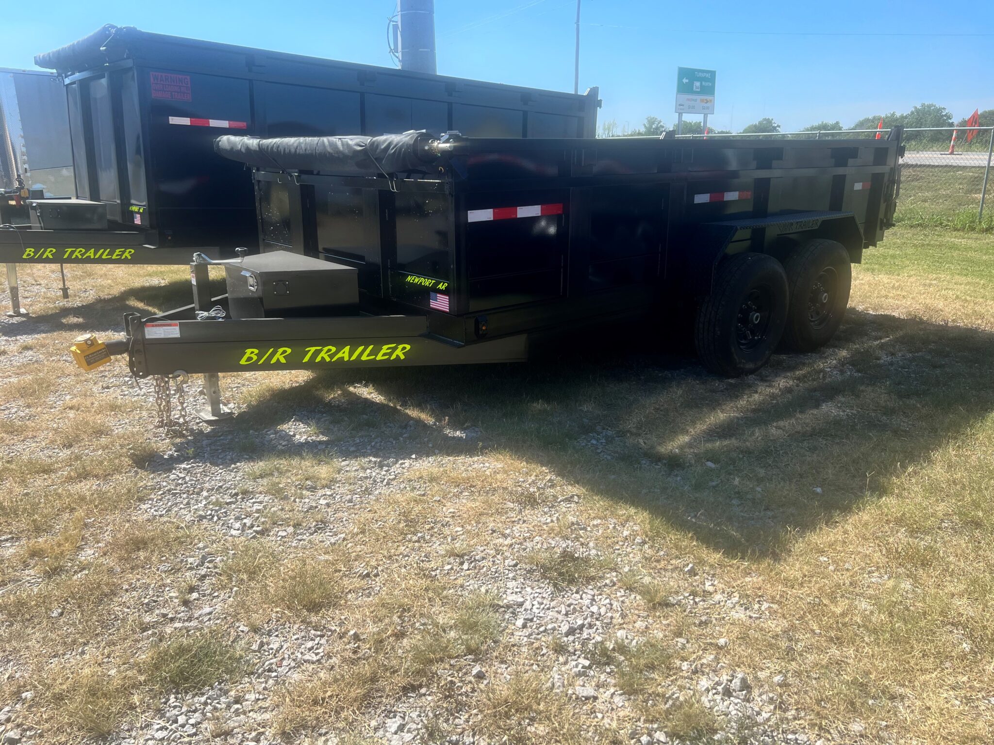 2026 B/R 83 X 16FT X 2FT 14K Dump Trailer – BR8216DT