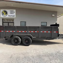 2026 Coffee Creek 83″x 16′ x3′ 16K Dump Trailer w Tarp & Ramps
