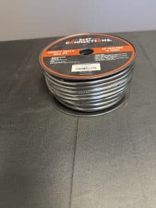4 WAY WIRE 14 GA IN BLACK JACKET BY FOOT