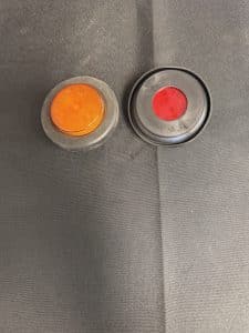 LED 3/4 LIGHT AMBER OR RED