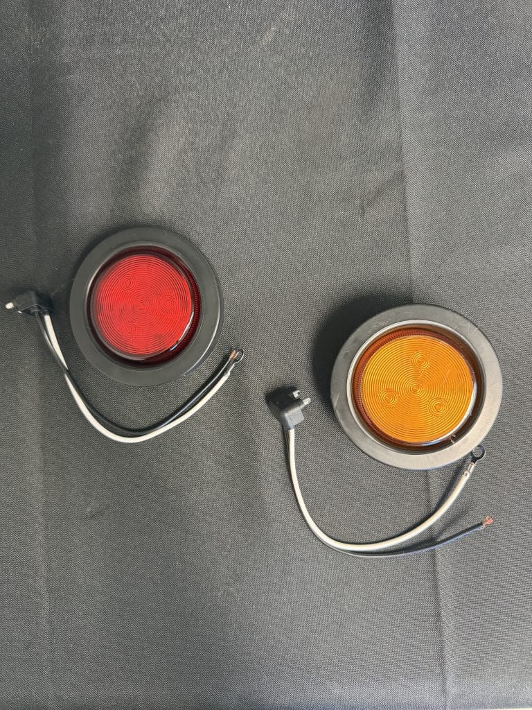 LED 3/4 LIGHT AMBER OR RED