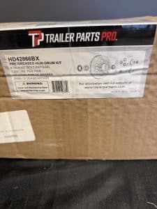 8 BOLT ON 6 1/2 7000LB HUB-DRUM KIT