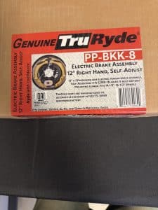 SELF ADJUSTING BRAKE ASSEMBLY KIT 12IN RIGHT HAND