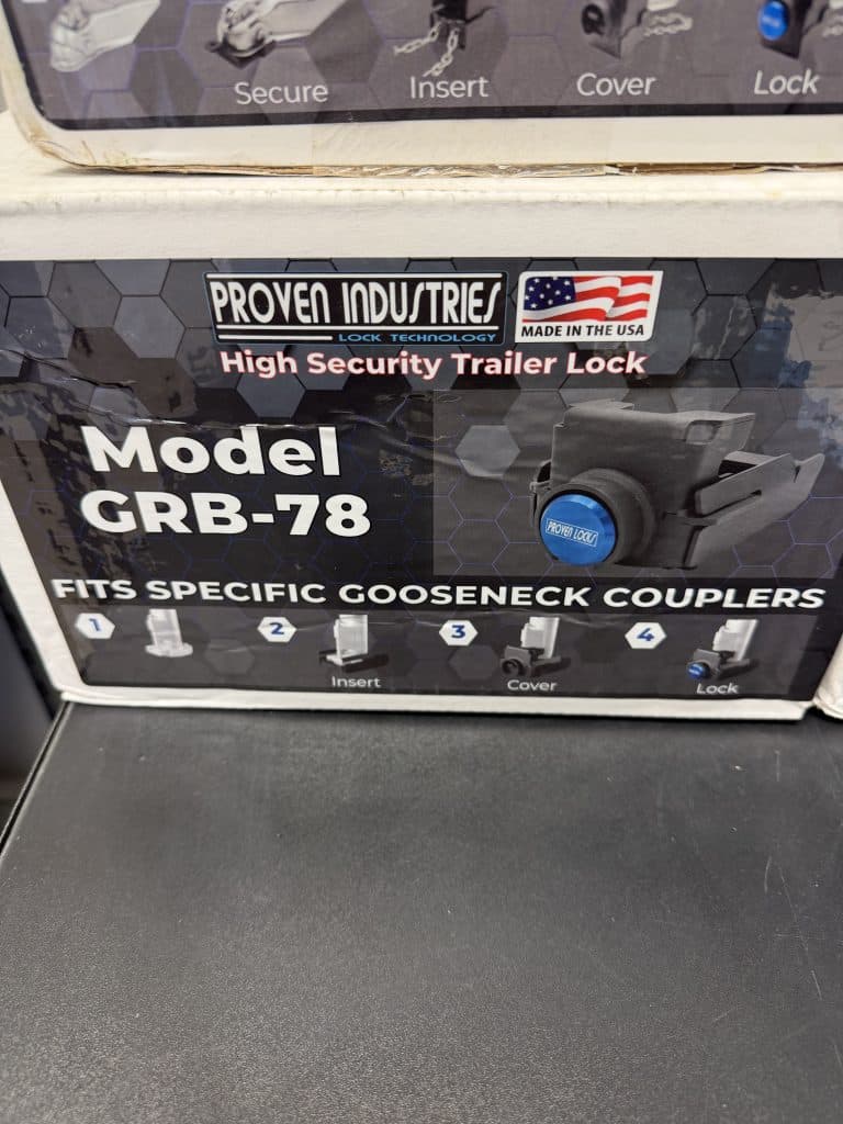 PROVEN INDUSTRIAL HITCH LOCK MODEL GRB-78