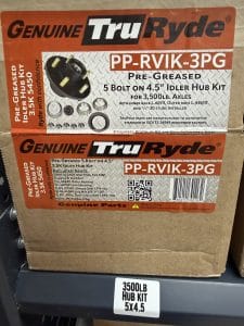 5 BOLT ON 4.5″ 3.5K IDLER HUB KIT PRE-GREASED