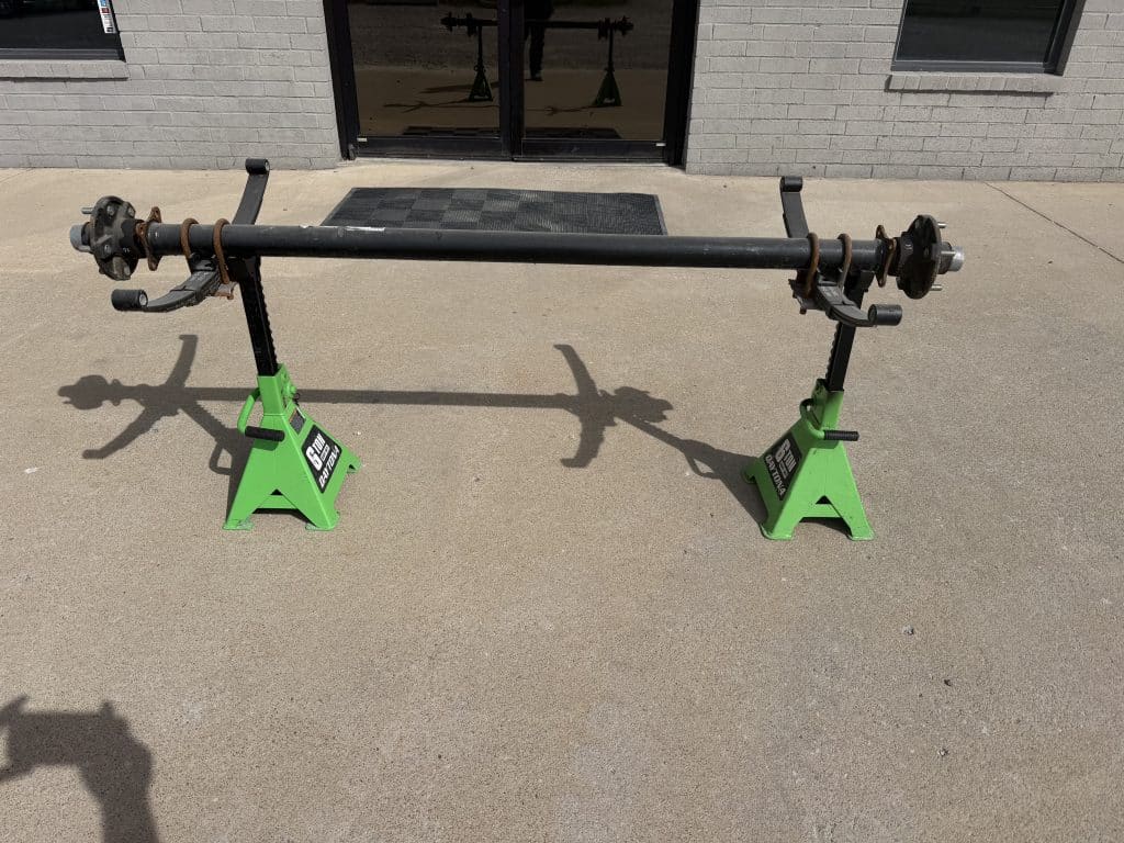 2026 63/48 3500LB IDLER AXLE W SPRINGS