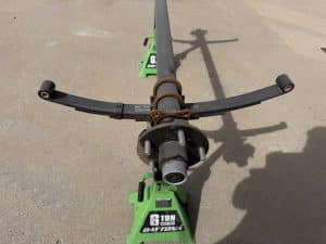 2026 63/48 3500LB IDLER AXLE W SPRINGS