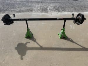 2026 95/80 6000LB BRAKE AXLE W EYE TO EYE SPRINGS