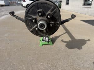 2026 95/80 6000LB BRAKE AXLE W EYE TO EYE SPRINGS