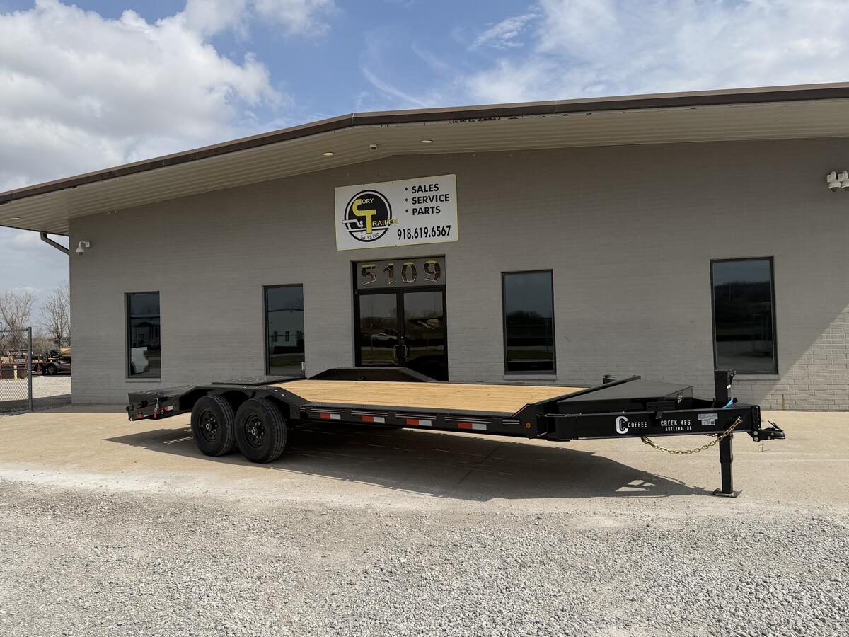 2026 COFFEE CREEK CH I BEAM 102 X 22FT 14K W MINI MEGA RAMPS