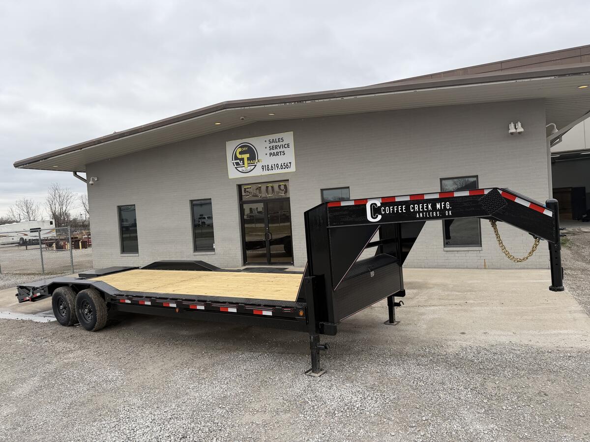 2026 Coffee Creek GN lowboy 102 x 26FT 14K w/ Mega Ramps