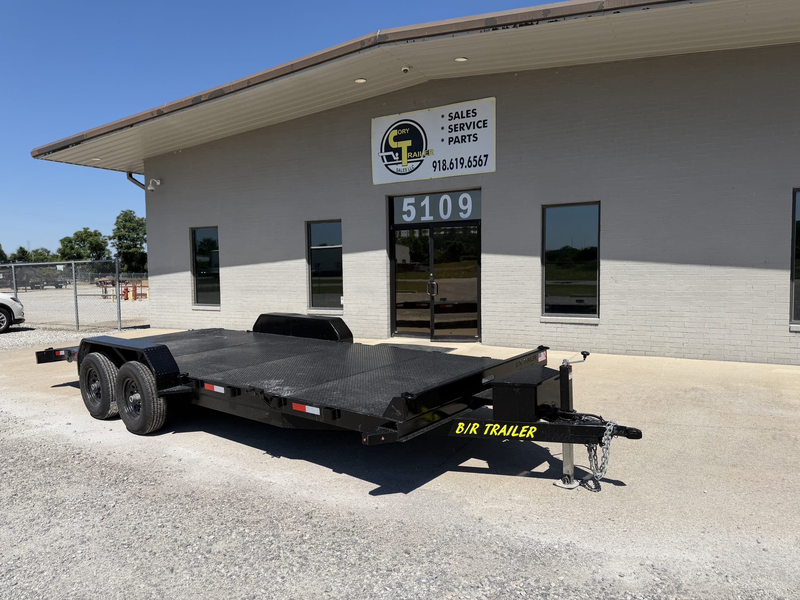 2026 B/R Trailers 83 X 20FT Steeldeck Carhauler